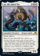 Ao, the Dawn Sky (Promo Pack) [Kamigawa: Neon Dynasty Promos] - Destination Retro