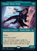 Errant, Street Artist (Showcase Art Deco Foil Etched) [Streets of New Capenna] - Destination Retro