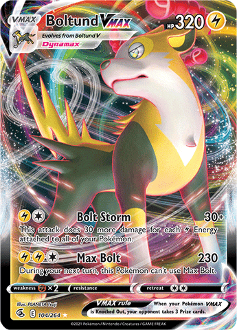 Boltund VMAX (104/264) [Sword & Shield: Fusion Strike] - Destination Retro