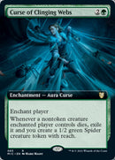 Curse of Clinging Webs (Extended) [Innistrad: Midnight Hunt Commander] - Destination Retro