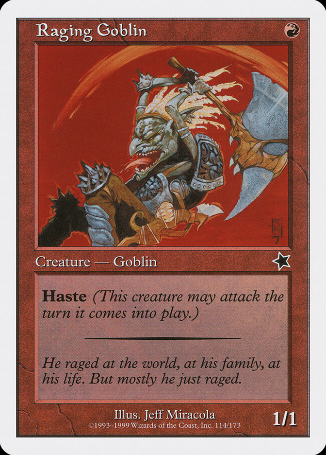 Raging Goblin [Starter 1999] - Destination Retro