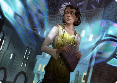 Giada, Font of Hope 1 Art Card [Streets of New Capenna Art Series] - Destination Retro