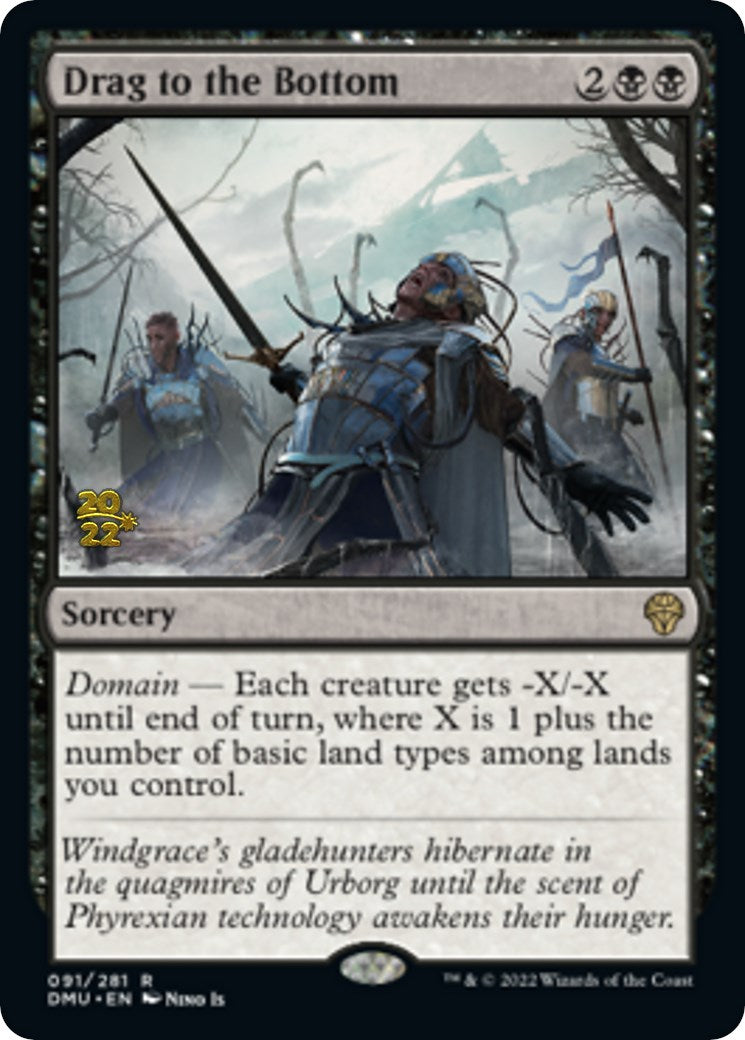 Drag to the Bottom [Dominaria United Prerelease Promos] - Destination Retro