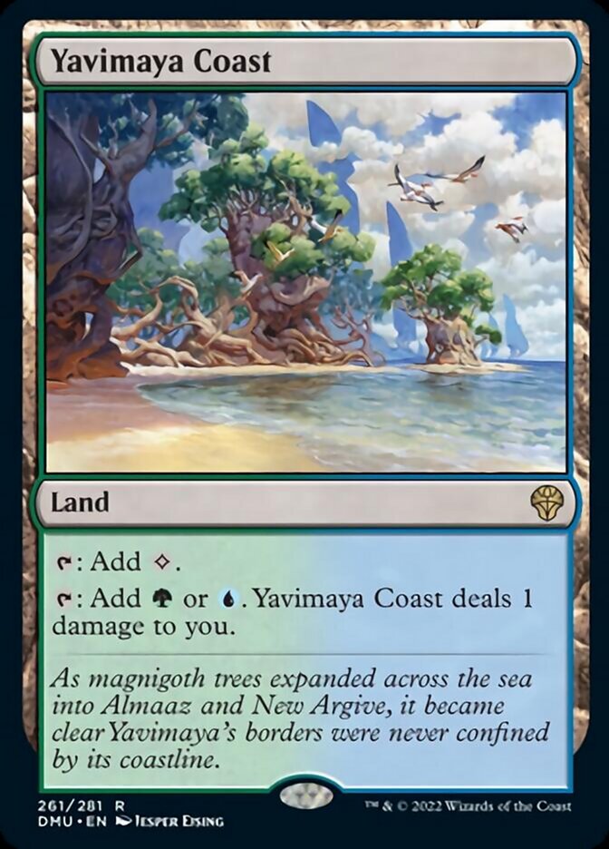 Yavimaya Coast [Dominaria United] - Destination Retro