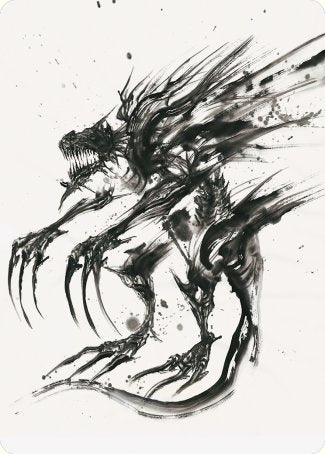 Phyrexian Obliterator Art Card [Phyrexia: All Will Be One Art Series] - Destination Retro