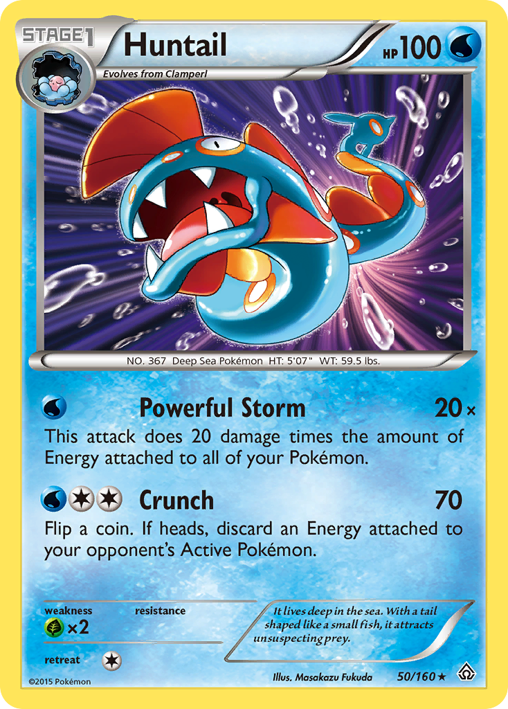 Huntail (50/160) [XY: Primal Clash] - Destination Retro