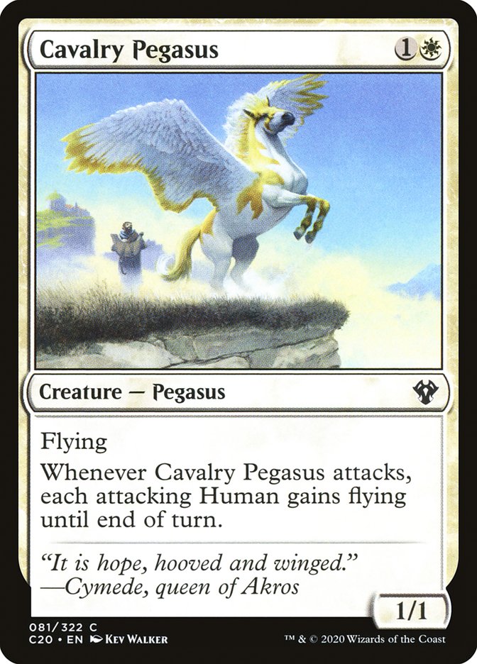 Cavalry Pegasus [Commander 2020] - Destination Retro