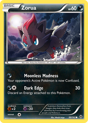 Zorua (89/162) [XY: BREAKthrough] - Destination Retro