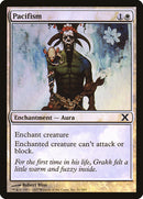 Pacifism (Premium Foil) [Tenth Edition] - Destination Retro