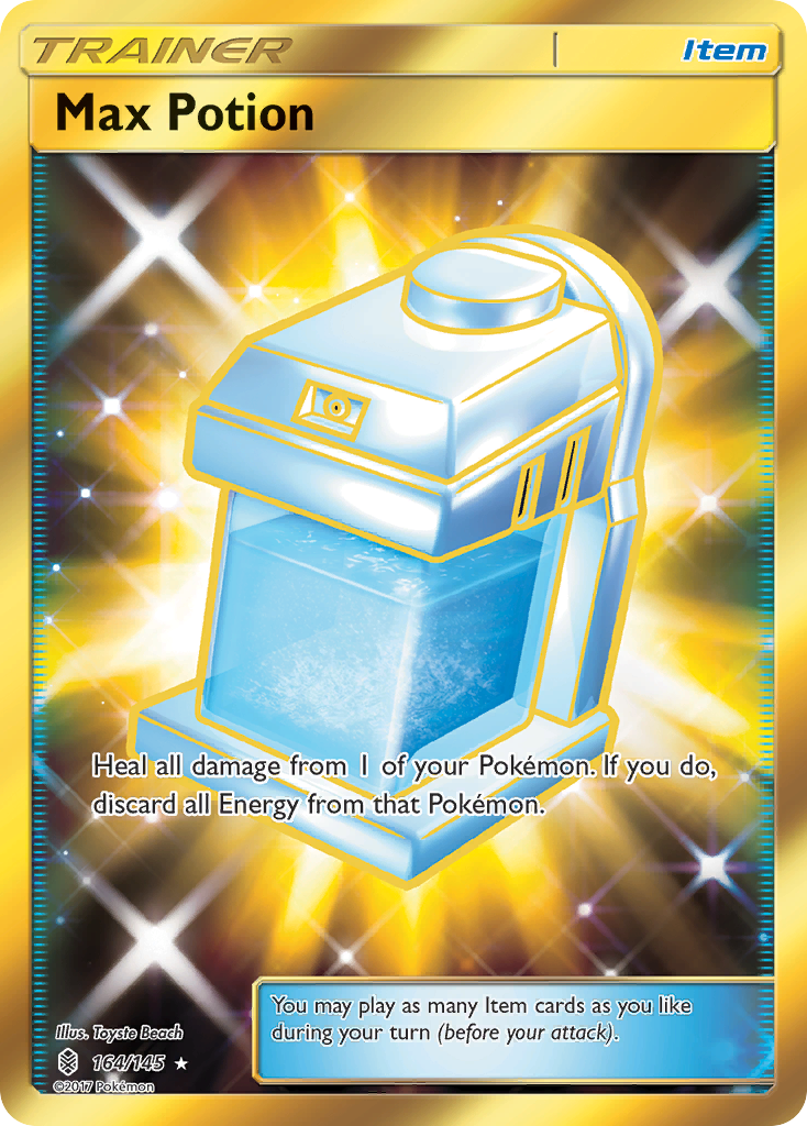 Max Potion (164/145) [Sun & Moon: Guardians Rising] - Destination Retro