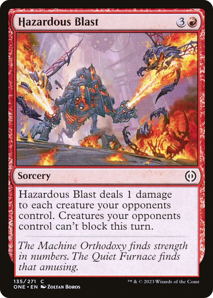 Hazardous Blast [Phyrexia: All Will Be One] - Destination Retro