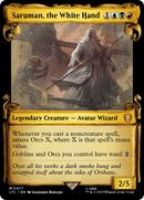 Saruman, the White Hand [The Lord of the Rings: Tales of Middle-Earth Commander Showcase Scrolls] - Destination Retro