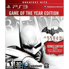 Batman: Arkham City [Game of the Year Greatest Hits] - Playstation 3 - Destination Retro