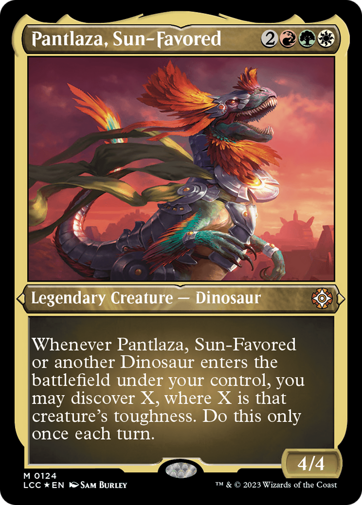 Pantlaza, Sun-Favored (Display Commander) [The Lost Caverns of Ixalan Commander] - Destination Retro