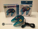 Nintendo 64 Clear White & Blue Controller - JP Nintendo 64 - Destination Retro