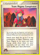 Team Magma Conspirator (82/95) [EX: Team Magma vs Team Aqua] - Destination Retro