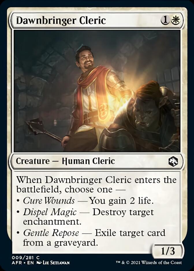 Dawnbringer Cleric [Dungeons & Dragons: Adventures in the Forgotten Realms] - Destination Retro
