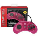 Sega Genesis 6 Button Controller [Limited Run Pink] - Sega Genesis - Destination Retro