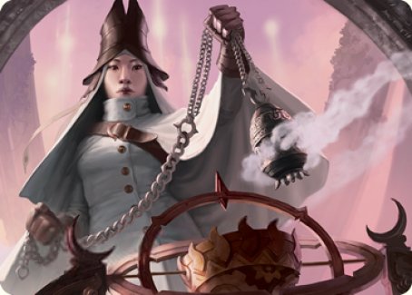 Celestus Sanctifier Art Card [Innistrad: Midnight Hunt Art Series] - Destination Retro