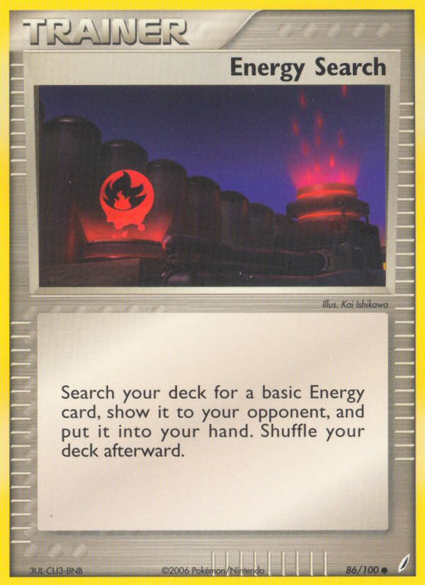 Energy Search (86/100) [EX: Crystal Guardians] - Destination Retro