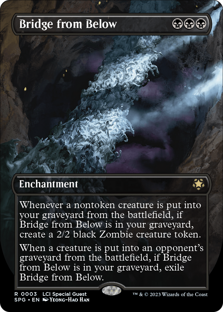 Bridge from Below (Borderless) [The Lost Caverns of Ixalan Special Guests] - Destination Retro