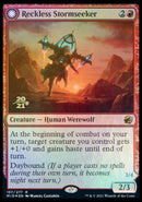 Reckless Stormseeker // Storm-Charged Slasher [Innistrad: Midnight Hunt Prerelease Promos] - Destination Retro