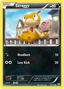 Scraggy (85/135) [Black & White: Plasma Storm] - Destination Retro