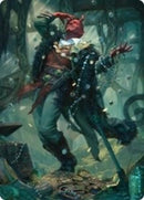 Tibalt, Cosmic Impostor Art Card [Kaldheim: Art Series] - Destination Retro