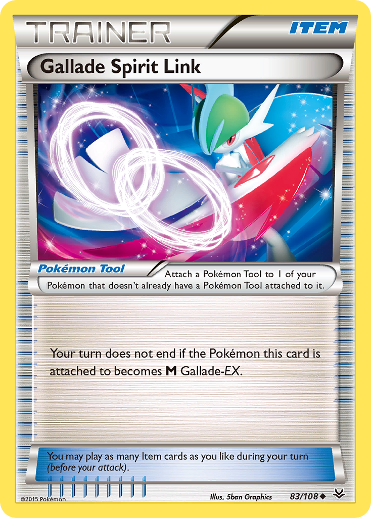 Gallade Spirit Link (83/108) [XY: Roaring Skies] - Destination Retro