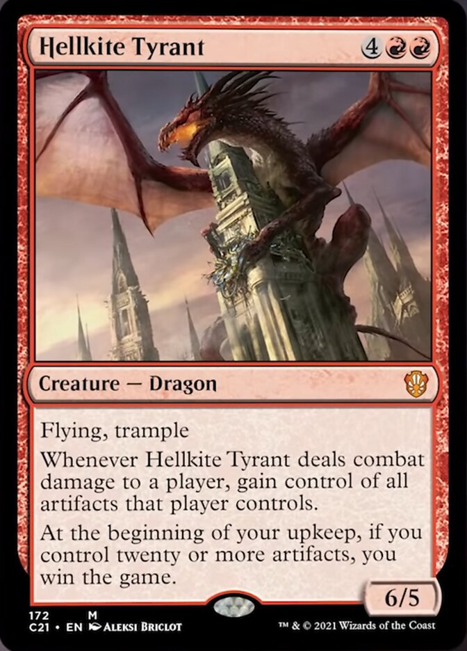 Hellkite Tyrant [Commander 2021] - Destination Retro