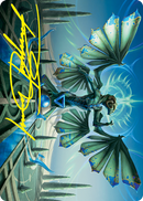 Tanazir Quandrix Art Card (Gold-Stamped Signature) [Strixhaven: School of Mages Art Series] - Destination Retro