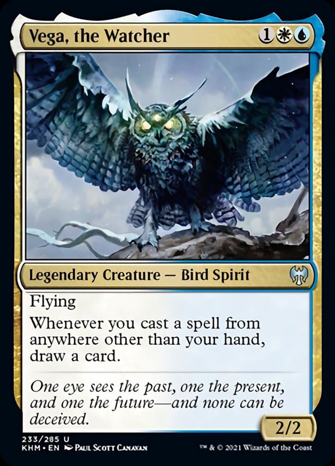 Vega, the Watcher [Kaldheim] - Destination Retro