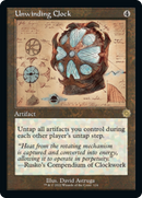 Unwinding Clock (Retro Schematic) [The Brothers' War Retro Artifacts] - Destination Retro