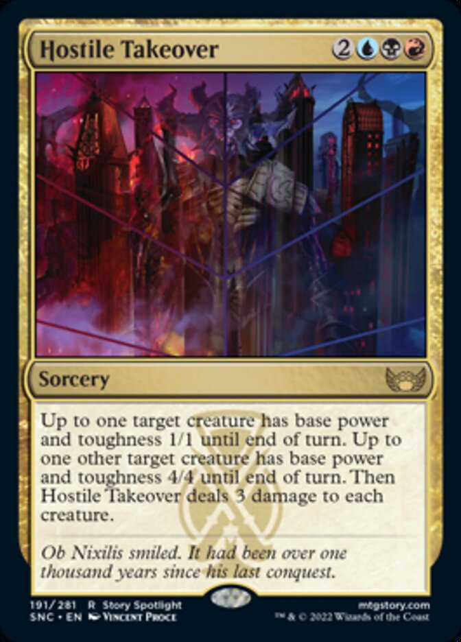 Hostile Takeover [Streets of New Capenna] - Destination Retro