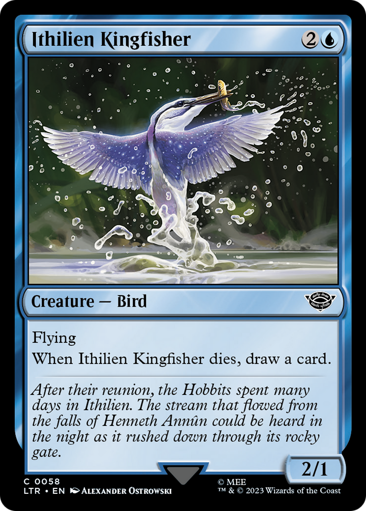 Ithilien Kingfisher [The Lord of the Rings: Tales of Middle-Earth] - Destination Retro