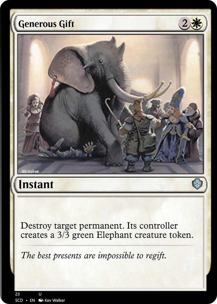 Generous Gift [Starter Commander Decks] - Destination Retro