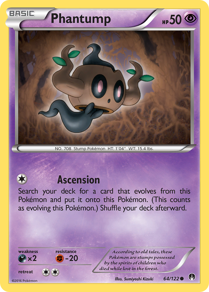 Phantump (64/122) [XY: BREAKpoint] - Destination Retro