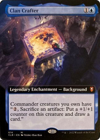 Clan Crafter (Extended Art) [Commander Legends: Battle for Baldur's Gate] - Destination Retro