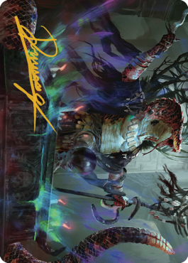 Sivriss, Nightmare Speaker Art Card (32) (Gold-Stamped Signature) [Commander Legends: Battle for Baldur's Gate Art Series] - Destination Retro