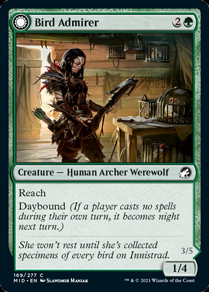 Bird Admirer // Wing Shredder [Innistrad: Midnight Hunt] - Destination Retro