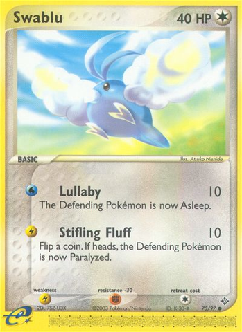 Swablu (75/97) [EX: Dragon] - Destination Retro