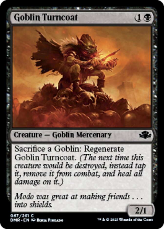 Goblin Turncoat [Dominaria Remastered] - Destination Retro