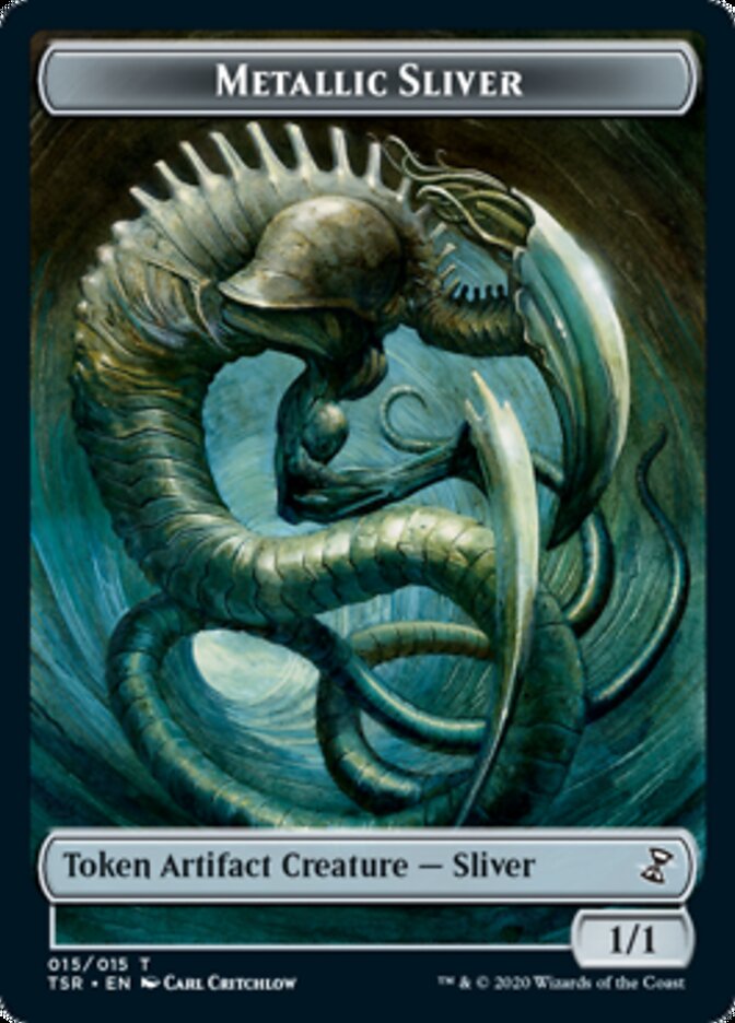 Metallic Sliver [Time Spiral Remastered Tokens] - Destination Retro