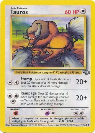Tauros (47/64) [Jungle Unlimited] - Destination Retro