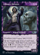 Liliana's Devotee (Showcase) [Core Set 2021] - Destination Retro