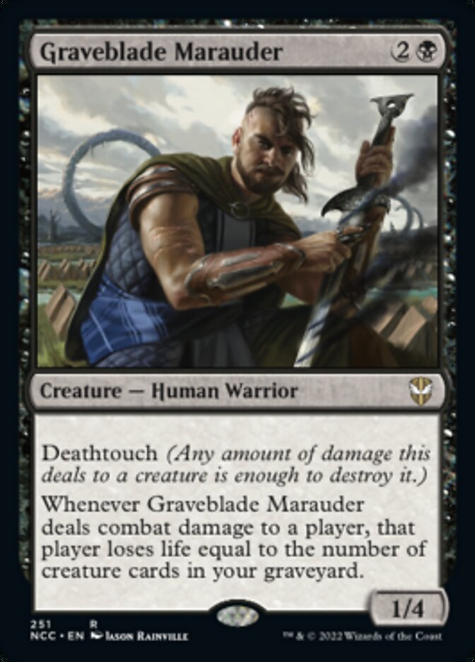 Graveblade Marauder [Streets of New Capenna Commander] - Destination Retro