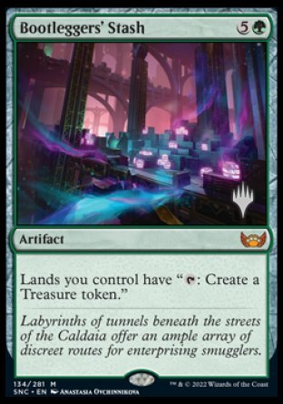Bootleggers' Stash (Promo Pack) [Streets of New Capenna Promos] - Destination Retro