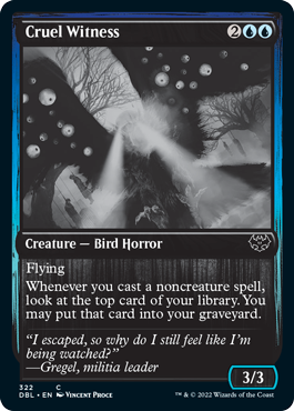 Cruel Witness [Innistrad: Double Feature] - Destination Retro