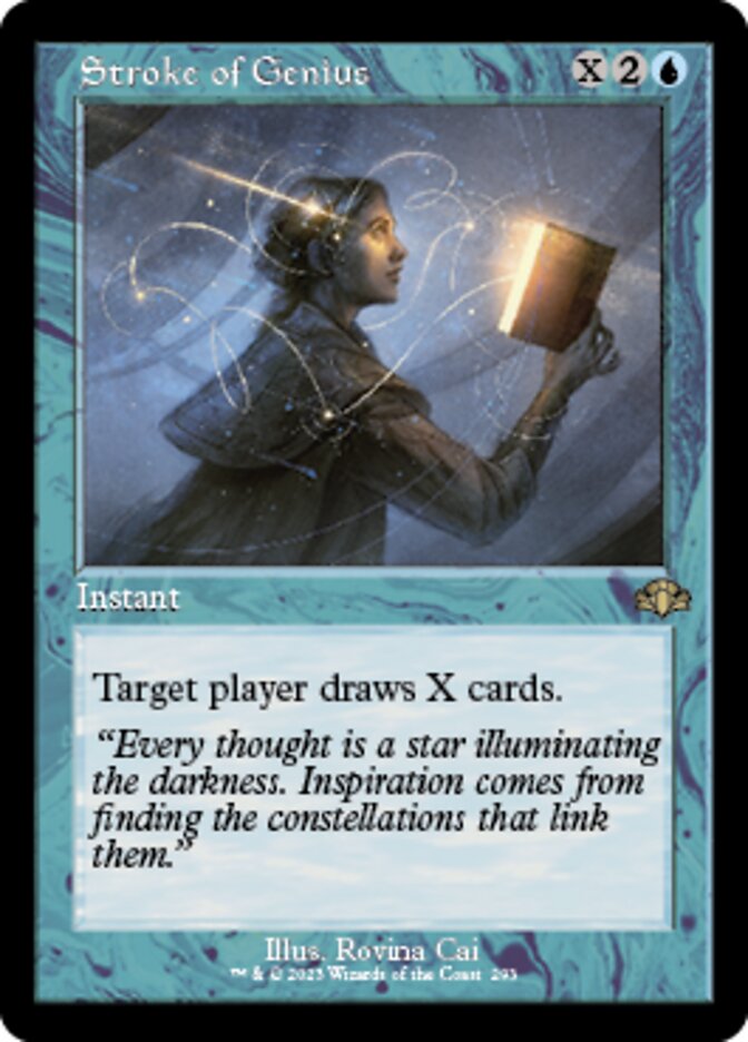 Stroke of Genius (Retro) [Dominaria Remastered] - Destination Retro