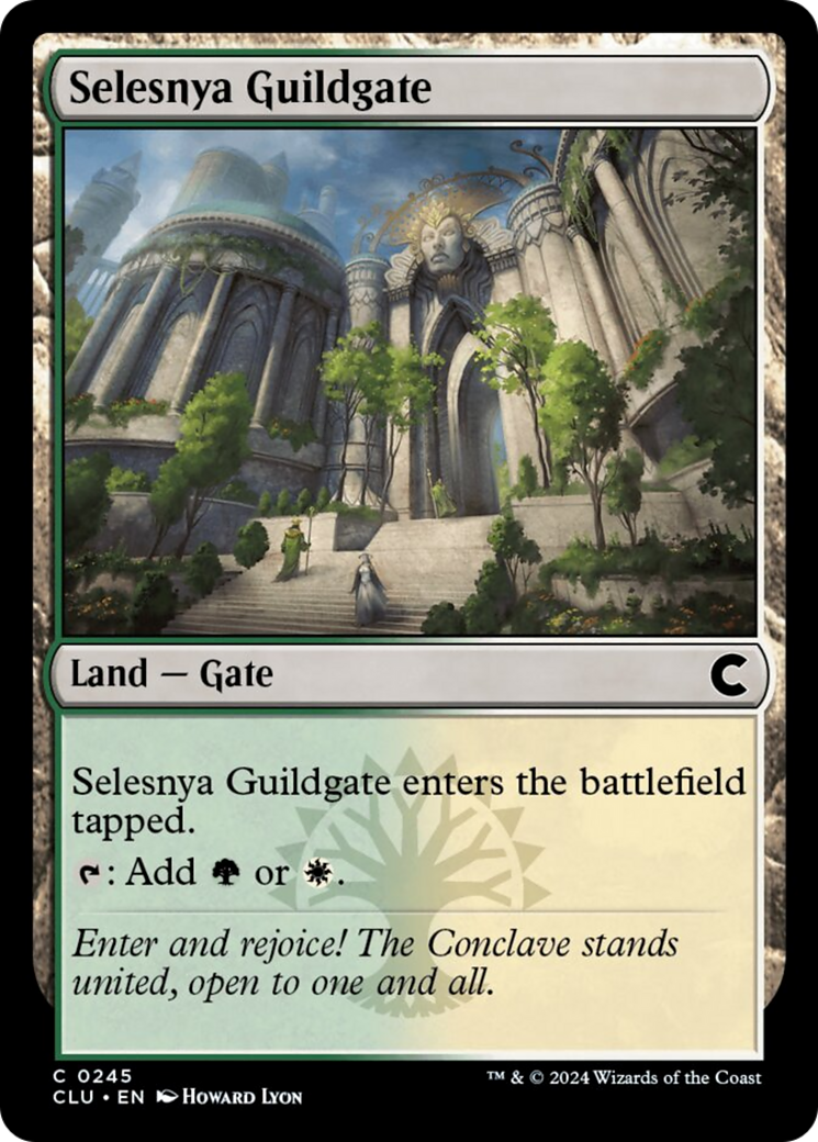 Selesnya Guildgate [Ravnica: Clue Edition] - Destination Retro